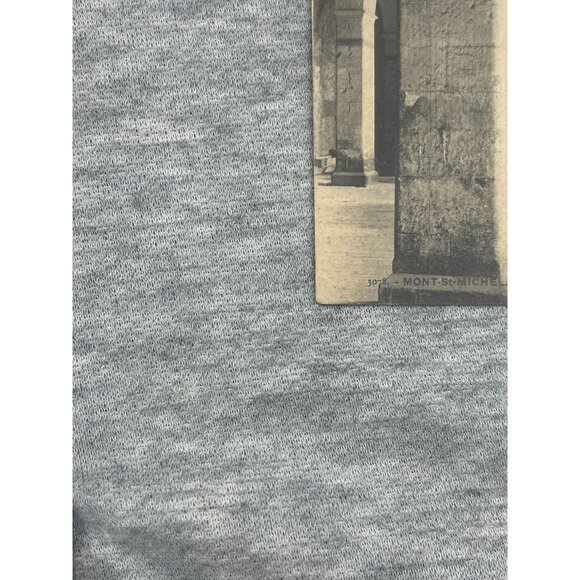 Mont St Michel Emerald Coast Old Postcard Mont Saint Michel The Abbey Cellar - Picture 3 of 7